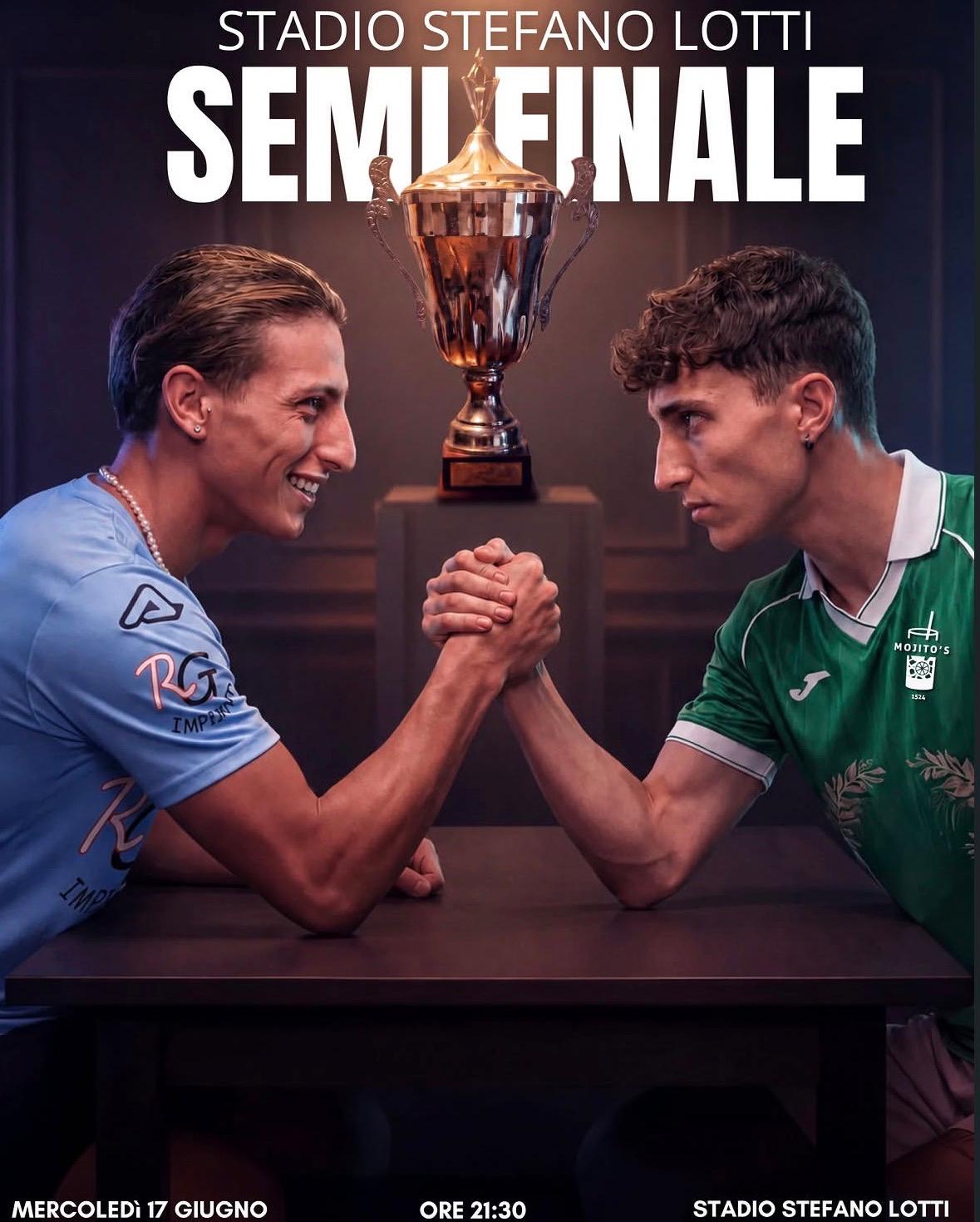 Semifinale mercoledì 17 giugno — Mojito's vs French Team