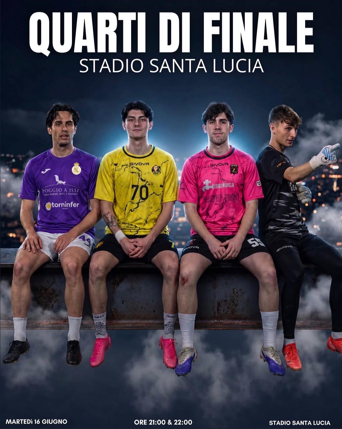 Quarti di finale martedì 16 giugno — Stadio Santa Lucia